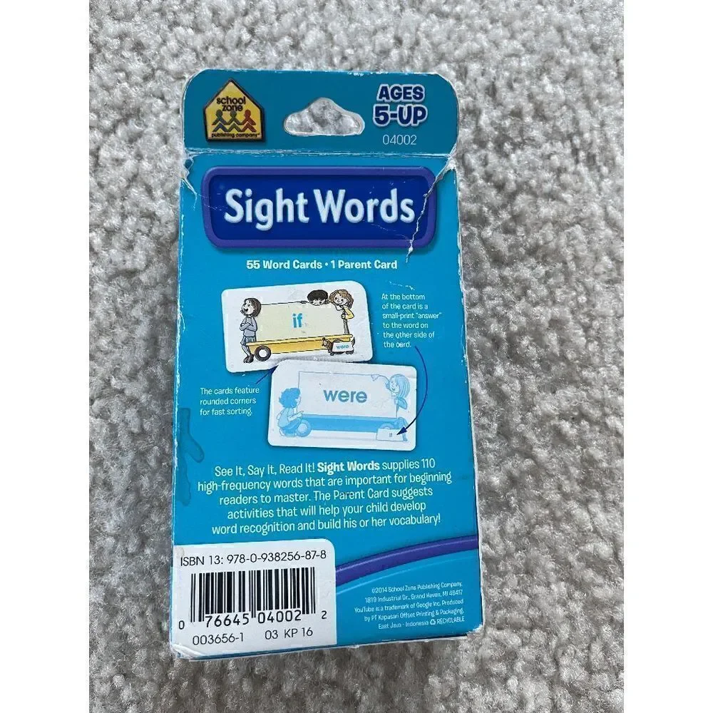 bendon Digraphs and Blends Kids 36 Animals Flash Cards Educational Toys
